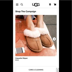 🐪 NEW IN BOX🐪 Ugg Coquette Slipper 11